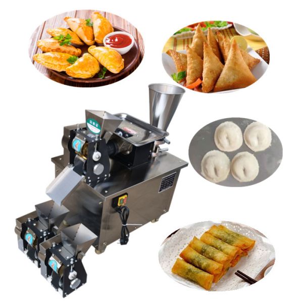 High Speed Dumpling Maker Machine 4000pcs/h Food Grade Stainless Steel Raw Material Rice