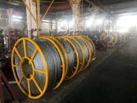 corda de fio de aço de torção de 20mm anti para três condutores empacotados que amarram a linha de transmissão