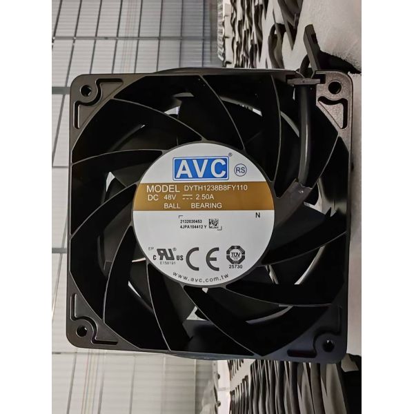 4-wire PWM Speed Control IP68 Waterproof High Air Volume Avc 48 Volt Fan Industrial AVC Cooling Fan Industrial Axial 48v Dc Fan