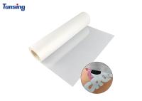 Filme de transferência de PET de lágrima misturada de lágrima quente de lágrima fria Filme de transferência de PET de DTF mate de dois lados para impressão de camisetas
