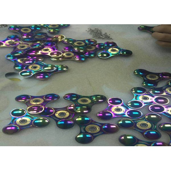 Plastic EDC Hand Spinner For Autism and ADHD , 3 Style Anxiety Stress Relief Focus Toys Gift