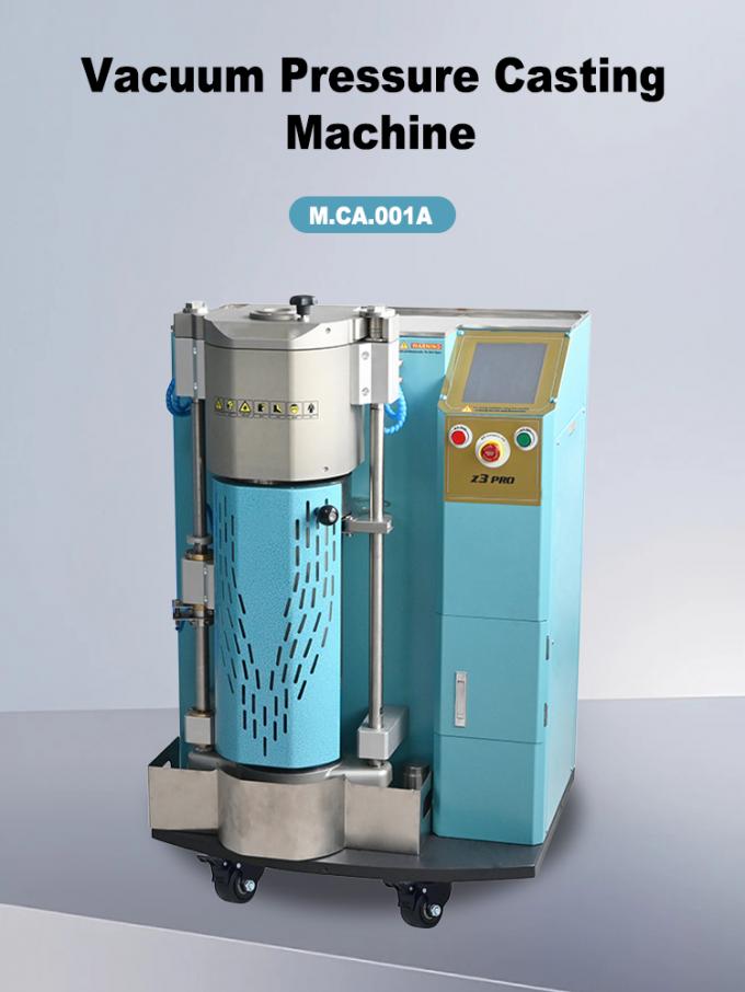 3KG Full-auto Vacuum Pressure Casting Machine with 0.1%-0.2% Gold Loss for Jewelry Production