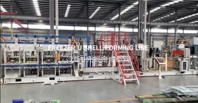Freezer U shell forming line