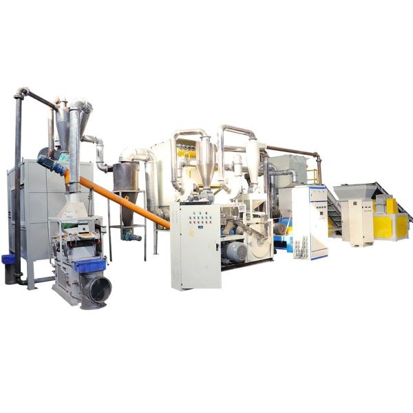 Tecnologia avançada para reciclagem de sucata painéis solares Máquina de reciclagem de pó de silício
