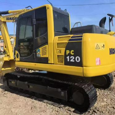 Komatsu PC120 Excavator 12Ton Mini Digger Hydraulic Crawler Used  Construction Farm