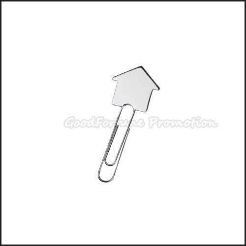 Promotional Printed logo advertising Abs paper clip bookmark gift