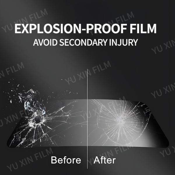 Custom Brand Nano Ceramic Film Anti Glare Clear UV Protection Car Window Film