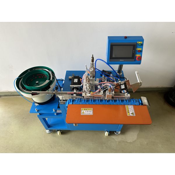 RS-780P-F RJ45/DC Connector Cable Strip And Solder Machine With Vibration Bowl Feeder