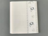 Une taille imperméable de panneaux de mur de conception latérale de fleur est 200 le × 7mm