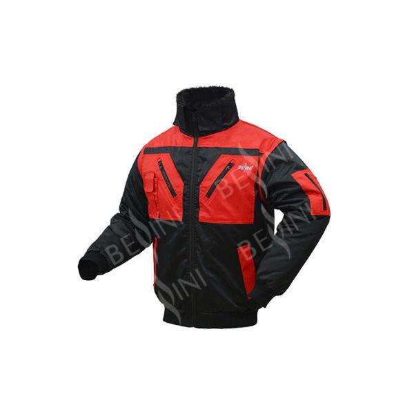 Winter Use Outside Work Jackets / Breathable Mens Safety Work Clothes