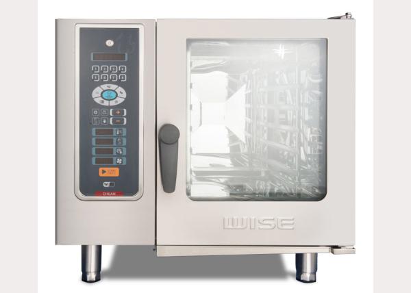 Forno de cozimento bonde comercial de Combi, 6 (GN 1/1) bandejas sem redução de Gastronorm