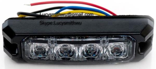 NEW 3W LED warnining signal Lights / flash amber surface mounting signalisation,Varningsljus och Utryckningsljus STL-451