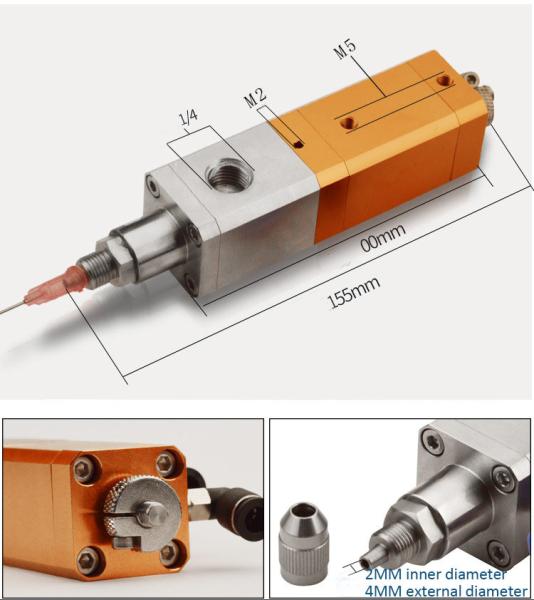 High Precision Fluid Dispensing Valves Suck Back Spray Dispensing Valves HJD32