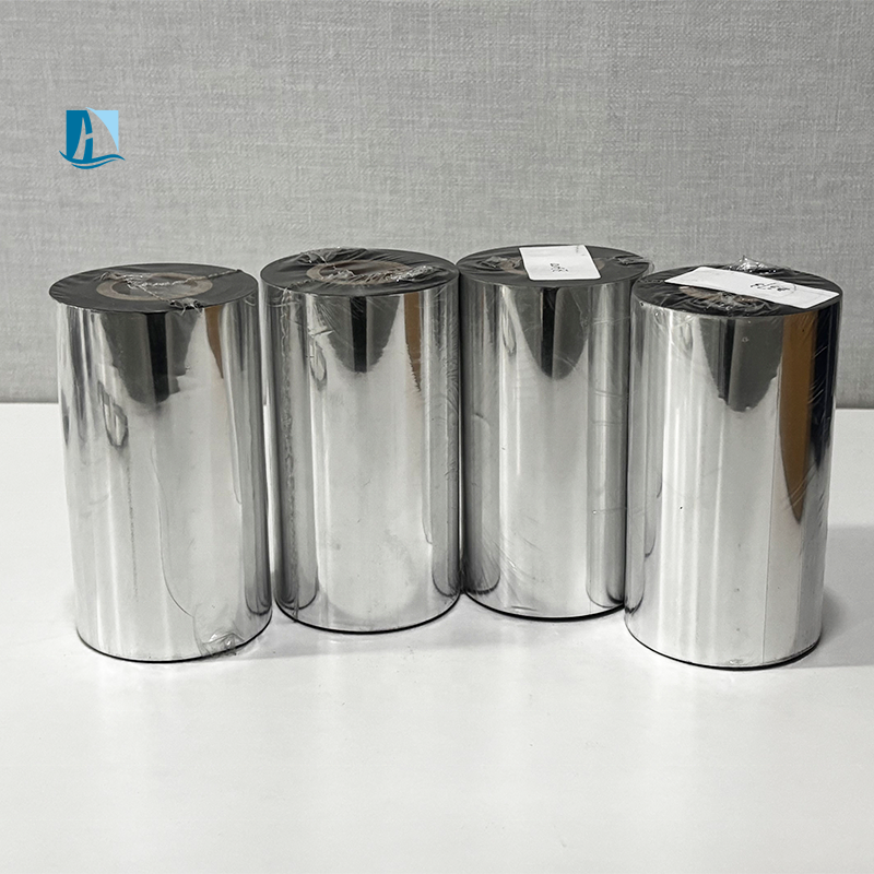 Wax Resin Ribbon 30mm*450m Flat Head Thermal Transfer TTO near edge for Label Printer