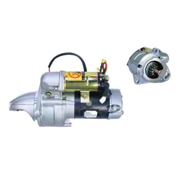 4.5KW Hitachi Excavators Spare Parts / Hitachi Starter Motor For EX200-1 SH280 6BD1 1-811000-189-2