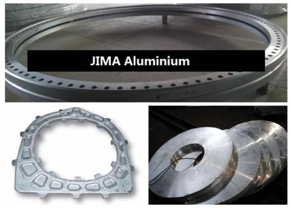 Airplane 7075 T6 Billet Aluminum Forgings , Super Duralumin Aluminium Alloy 7075