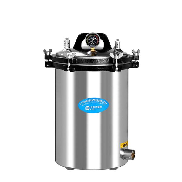 18L Portable Autoclave with Temperature Control and Time Management AC220V.50Hz/2KW