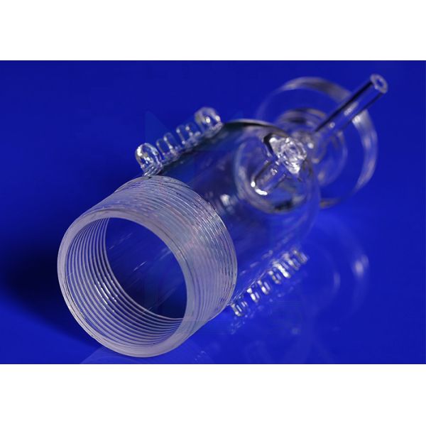 Коррозионностойкое научное стеклоизделие лаборатории в химической лаборатории прозрачной