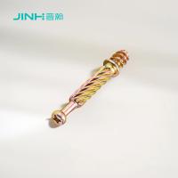 Jh-2031 Acero al carbono Cama de tornillo 40mm de alta resistencia de los paneles de fijación para muebles K / D con minifijación de las cerraduras de Cama