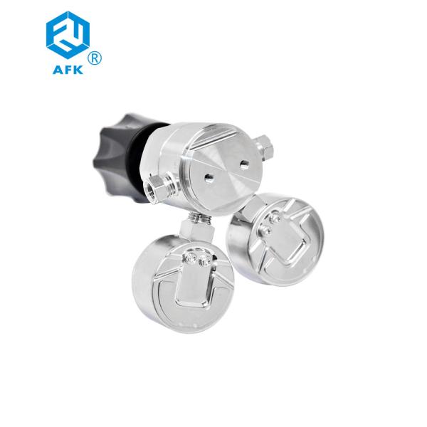 Argon Ammonia Gas Pressure Regulator 2000psi Nitrogen AFK R11 SUS316