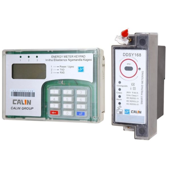 NEMSA Certified Prepaid Electricity Meter with 60/80/100A Max Current and 15 Years Lifespan Smart Keypad Meter