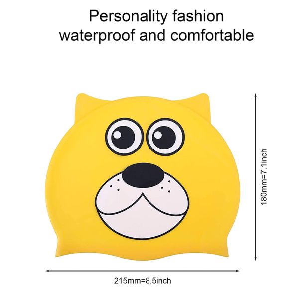 Волосы плавая крышек животных детей силикона водоустойчивые безвредные отвращая влажные