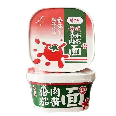 Noodles Instantâneos Italianos de sabor rico em tomate Ramen Noodle