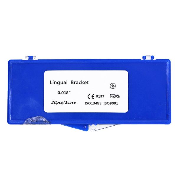 Orthodontic Metal Dental Braces Convenient Use High Safety Low Friction Force