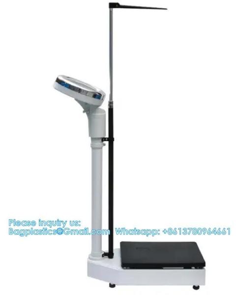 Factory Price Human Body Weighing Scale Mechanical Type 160kg Height And Weight Measuring Scale For Adult