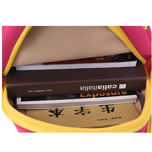 Multifunction Night Owl Primary School Bag / Nylon Shoulder Bag For Teens