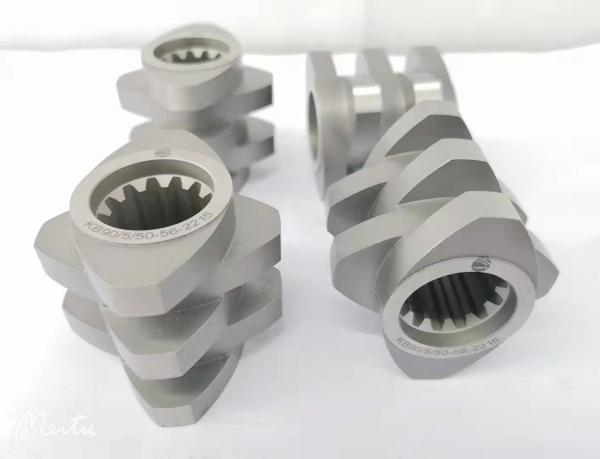 Petrochemical Screw Segments Flat Twin Screw Extruder Elements