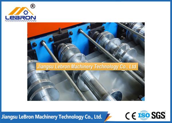 PPGI Steel Gutter Roll Forming Machine 24 Stations Simens PLC Omron Encoder