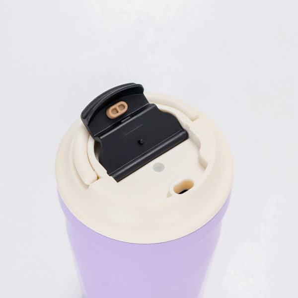 Contemporary Style Stainless Steel 420ml Vacuum Double-drinking Tumbler Insulated Cup