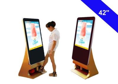 Shoes Polish Commercial LCD Display Kiosk Totem Indoor Advertising Digital Signage