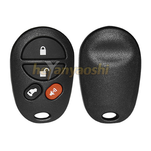 Reliable Car Key Shell , Small Size Toyota Key Shell Simple Design Portable