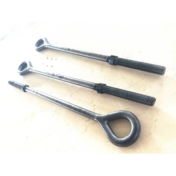 Helical Earth Anchors / Thimble Eye Bolt Oval Eye Bolt 5/8