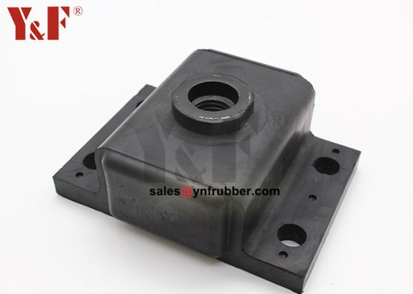 Small Anti Vibration Isolating Mounts Solid Rubber Bump Stops
