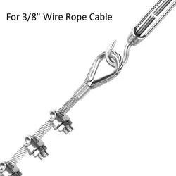 Stainless Steel Drop Forged Wire Rope Clips Boat Polish Finish Italian Type
