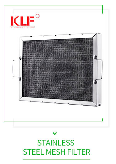 Factory Direct Stainless Steel Mesh Multi-Layer Corrugated Washable Air Filter for HVAC Systems