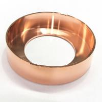 Peças do cobre do CNC do chapeamento do OEM ISO9001 Chrome