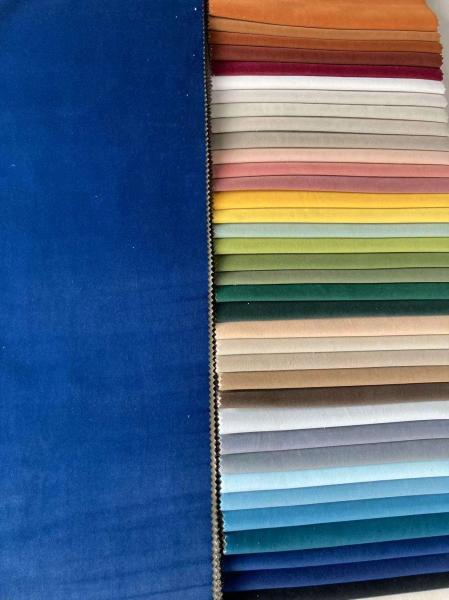 Souper Tissu de velours doux pour canapé Berlin Tissu de velours à tricots doux pour la décoration de la maison