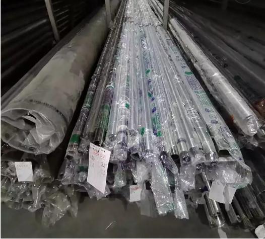 1D 316 Stainless Steel Round Pipe / Tube 8K 310S 201 304 304L 316L 2205 2507