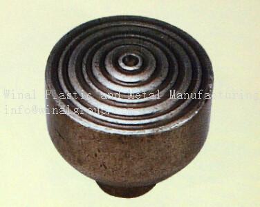 Size Dia13xH11 Brushed Chrome hardware round knob,Zinc alloy,plating & color can OEM.