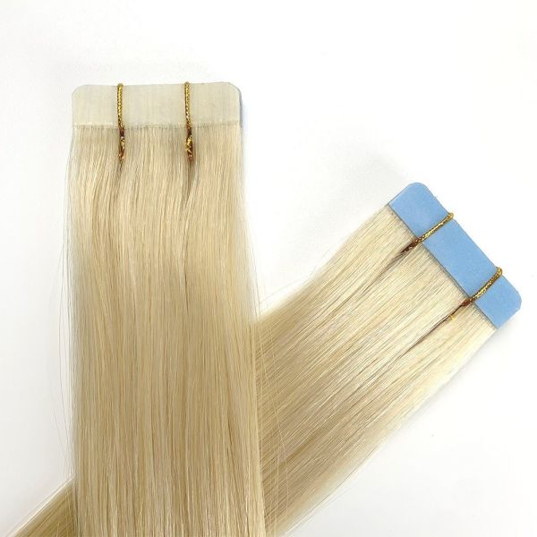 Virgin Human Hair Mini Tape in Hair Extensions Europe Tape Hair Extension Manufacturers
