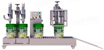 Máquina de enchimento de óleo semiautomática Produção de fertilizantes químicos