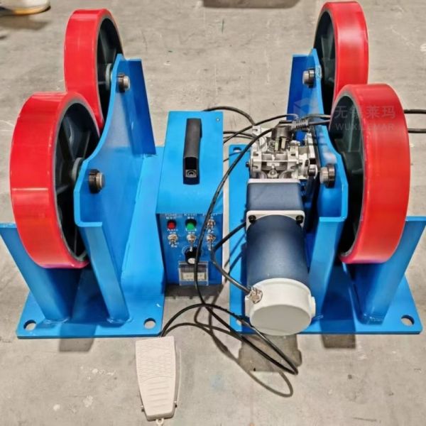 1000kg CE  Welding Rotator  Turning Roll  For Round Pipes With Foot Pedal