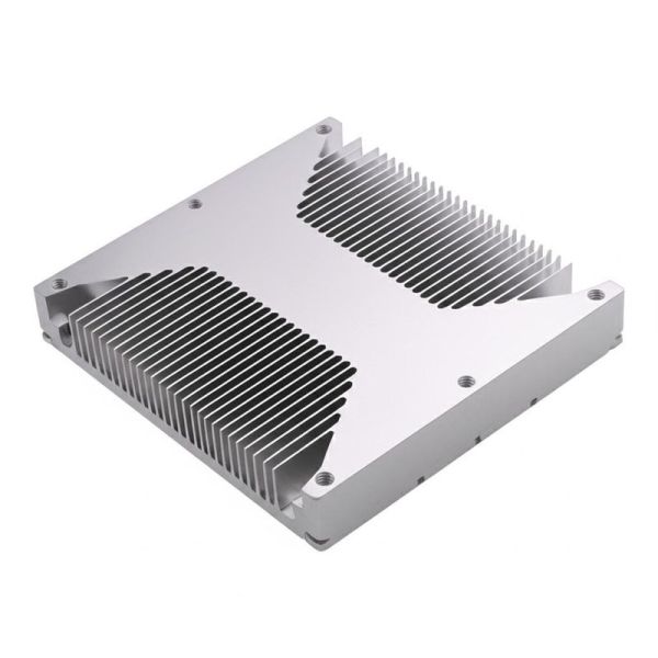 High Thermal Conductivity Skived Fin Heat Sink Aluminum Construction Featuring Anodizing for Enhanced Cooling Efficiency