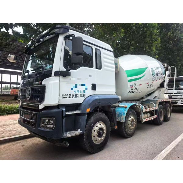 2021 Lingyu Used 16m³ Concrete Mixer Truck with SHACMAN Chassis