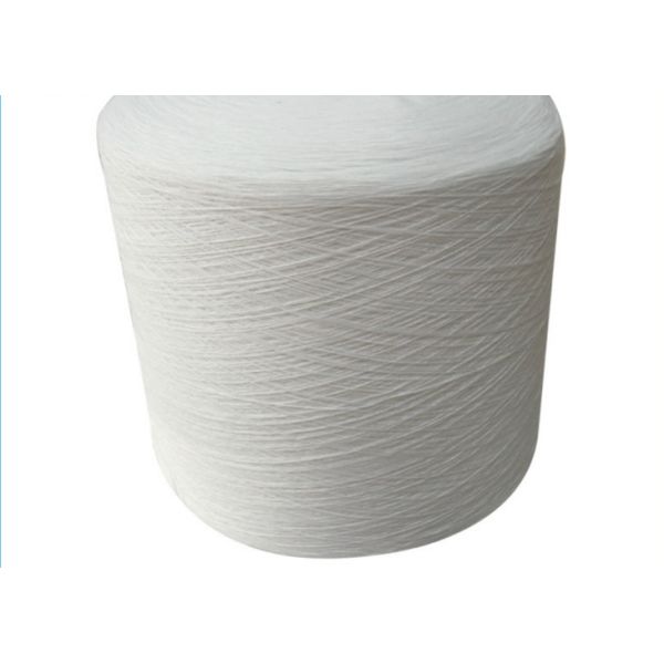 100% Ne 30/1 Ring Polyester Spun Yarn , Spun Polyester Sewing Thread