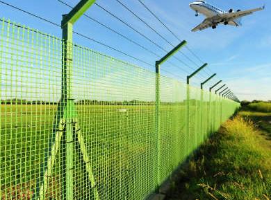OEM Durable High Height  Airport FRP Fencing With Low Maintenance